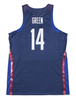 2016 Draymond Green Game Issued USA Basketball Mens National Team Jersey (USA Basketball/MeiGray)